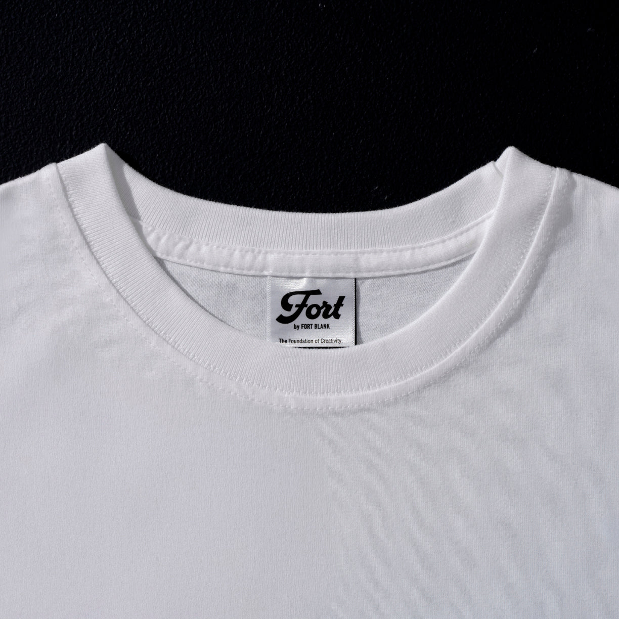 リブネック Tシャツの写真